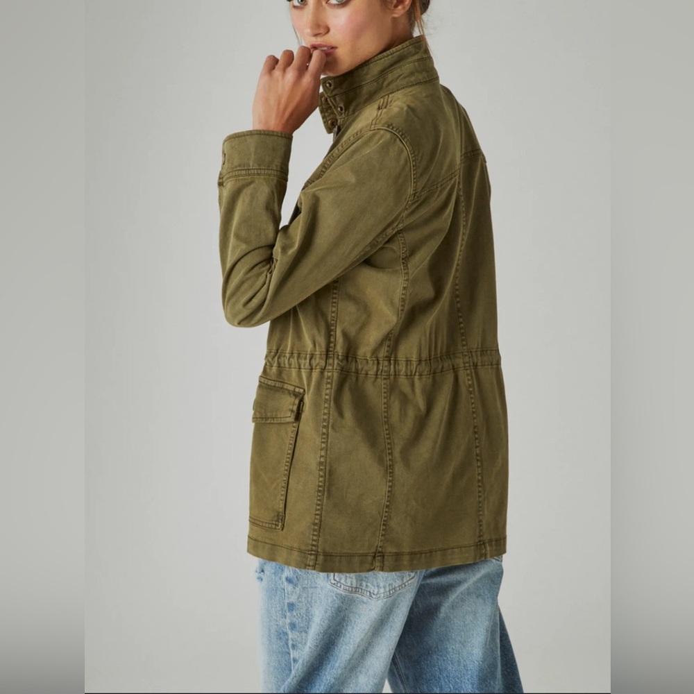 Forever 21 Army Green Utility denim Jacket | Women’s Small